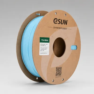 Filamento LC ESUN 1kg PLA Matte Cor: Azul Claro