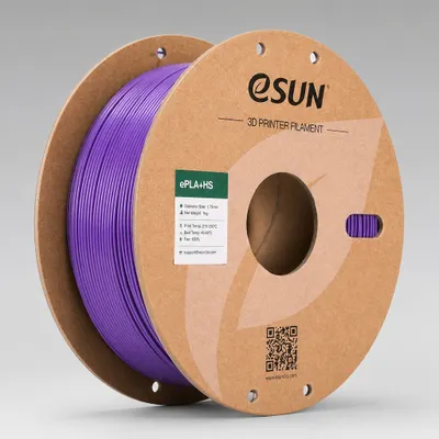 Filamento LC ESUN 1kg PLA+ Cor:  Roxa