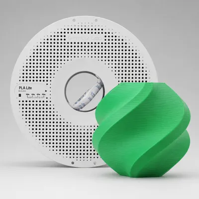 Filamento BAMBULAB 1kg PLA Lite (Com Carretel) Cor: Verde