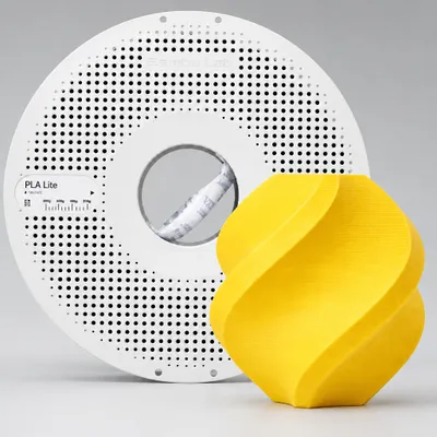 Filamento BAMBULAB 1kg PLA Lite (Com Carretel) Cor: Amarelo