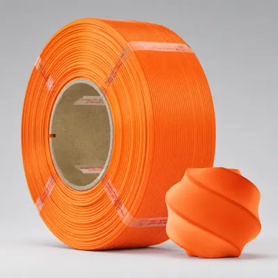 Filamento BAMBULAB 1kg PLA Lite (Refil) Cor: Laranja