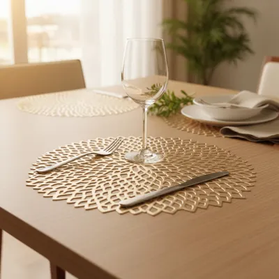 Jogo americano Folha:4 peças