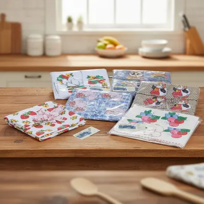 Jogo de cozinha 8 peças forro 6 cadeiras