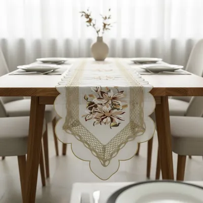 Caminho De Mesa Grippir 40cm X 1,80m