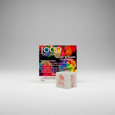 Dado Do Prazer Lésbico Simples Diversão Ao Cubo