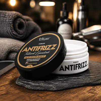Pomada Antifrizz Tratamento Especializado Controle de Fios Rebeldes 110g - Suave Fragrance 