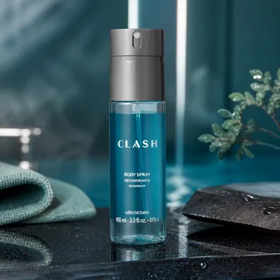  Body Spray Clash  100ml -O Boticário