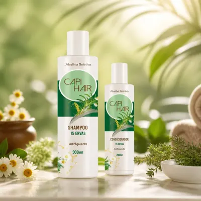 Kit Shampoo e Condicionador Capihair