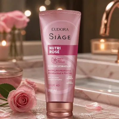 Condicionador Eudora Siàge Nutri Rosé 200ml