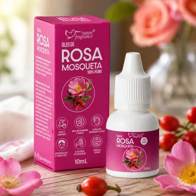 Óleo de Rosa Mosqueta 100% Puro Suave Fragrance 10ml