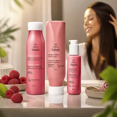 Tododia conjunto lisos shampoo, condicionador e spray - TODODIA