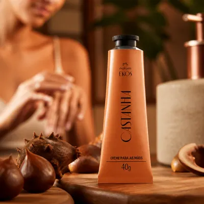 Creme Hidratante para as Mãos Ekos Castanha 40 g