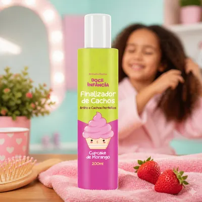 Finalizador de Cachos Doce Infância 200ml- Abelha Rainha
