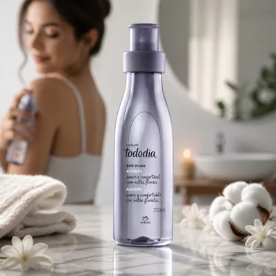 Body Splash Tododia Algodão 200 ml
