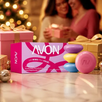 Presente Sabonete Cremoso Sortido -Avon 