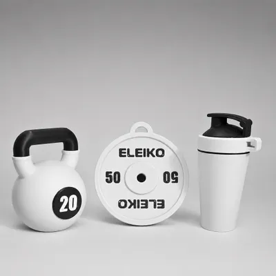 Chaveiros - Kettlebell, Anilha, Coqueteleira e Haltere Unid.
