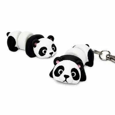 Chaveiro Urso Panda Articulado