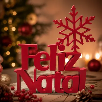 Decoração Natal Feliz