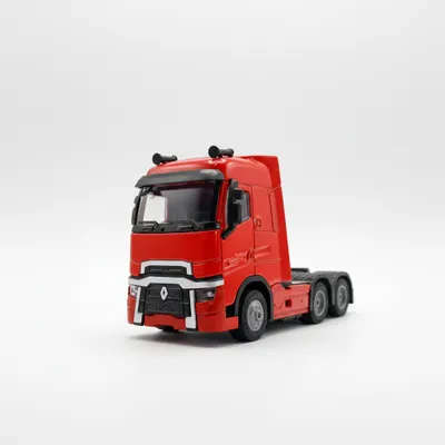 Miniatura de Caminhão Vermelho Renault 