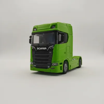 Miniatura de Caminhão Scania Verde