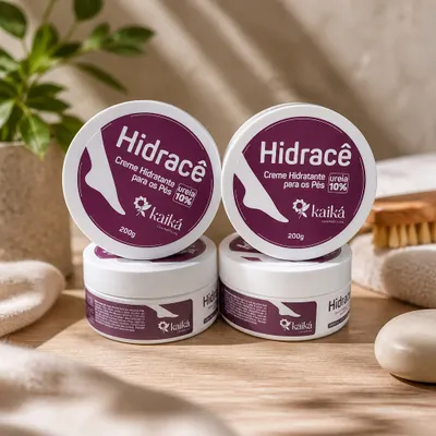 Hidracê creme hidratante para os pés com ureia