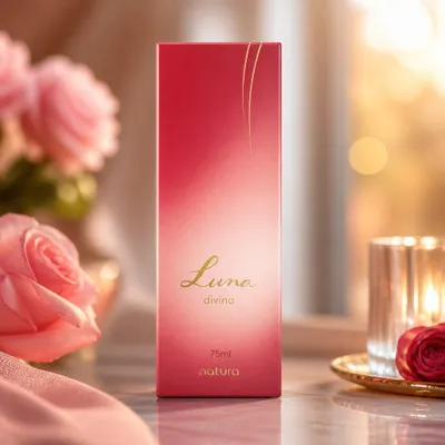 Perfume suave Natura Luna Divina 75ml
