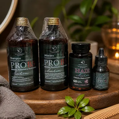 Kit de Tratamento Capilar PRO B