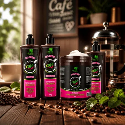 Kit profissional capilar Café com Pimenta (Hábitos Cosméticos)