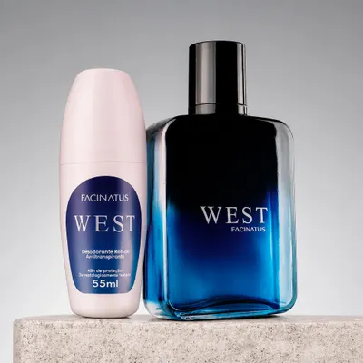 Conjunto West: Perfume e Desodorante - Cópia (1) - Cópia