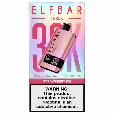 Vape Elfbar TE30K 30K Strawberry Ice