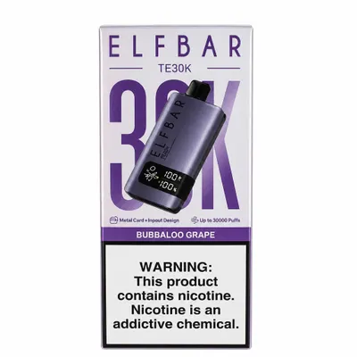 Vape ElfBar 30K Bubbaloo Grape 