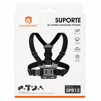 Suporte de Celular Gopro Câmera Peitoral