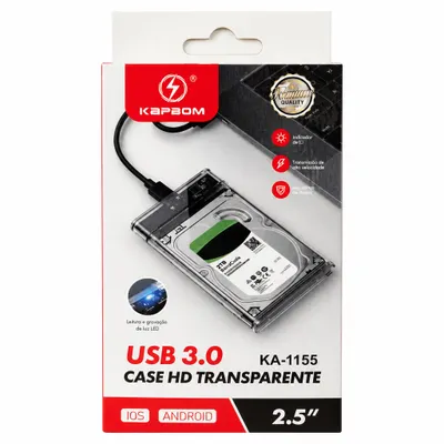 Case HD / SSD USB 3.0 2.5''