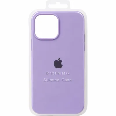 Capa silicone iPhone 13 Pro Max Lilás