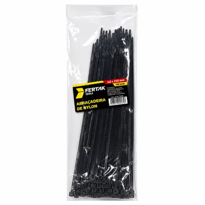Abraçadeira de Nylon 3,6x250mm 100un