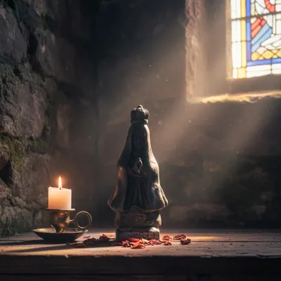 Nossa Senhora Aparecida de pedra sabão 