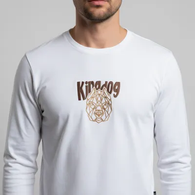 Camisa Longa King Dog Whit