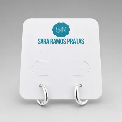 Brinco Argola oval 