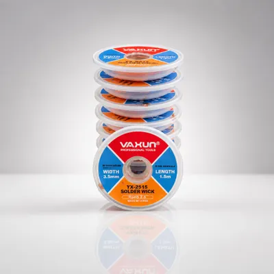 Malha Dessoldadora Solder Wick YX-3515 Width 3.5mm Length 1.5m Yaxn