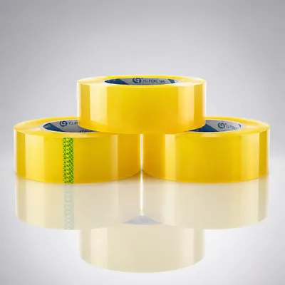 Fita Adesiva 42mm x 200mt Amarela Chinesa