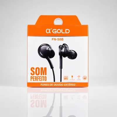 Fones de ouvido a’gold