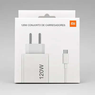 Carregador  Xiaomi 120W Adapter+Data USB-C Cable Quick charge