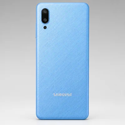 Tampa Traseira Samsung A02 Azul mais escuro que o da imagem