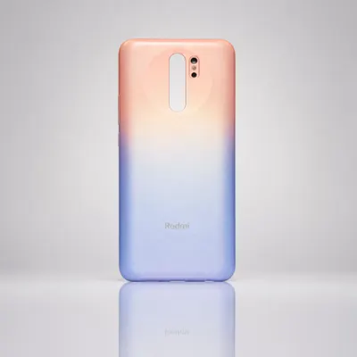 Tampa Traseira Xiaomi Redmi 9 Rosa/Azul