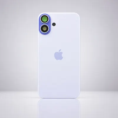 Tampa IPHONE 16 Plus (LENTE) - ROXO/AZUL