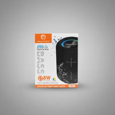 Caixa de som H’maston  8W a prova d’água