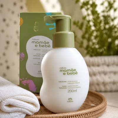 Loção Hidratante Natura Mamãe e Bebê