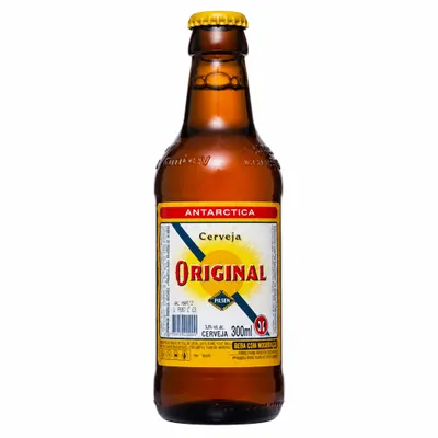 Caixinha Cerveja Original Antarctica buchudinha 23 unidades 