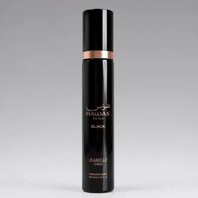 Body Splash Hawas Black - Isabelle La Belle 300 ML