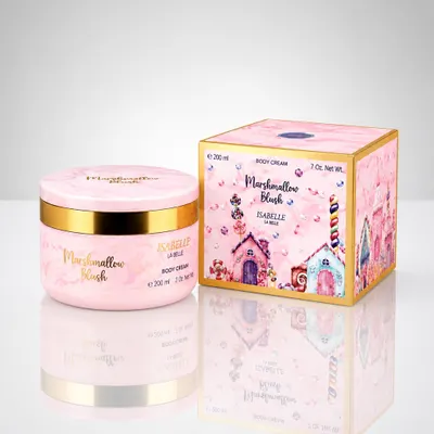 Body Cream Marshmallow Blush - Isabelle La Belle 200ml  